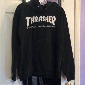 black thrasher sweatshirt